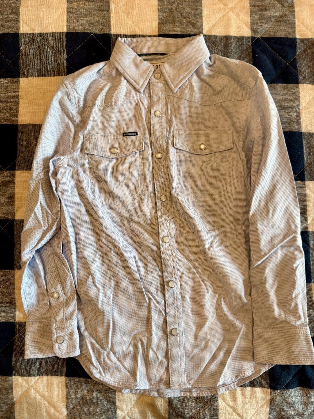 Poncho Kids Western Shirt